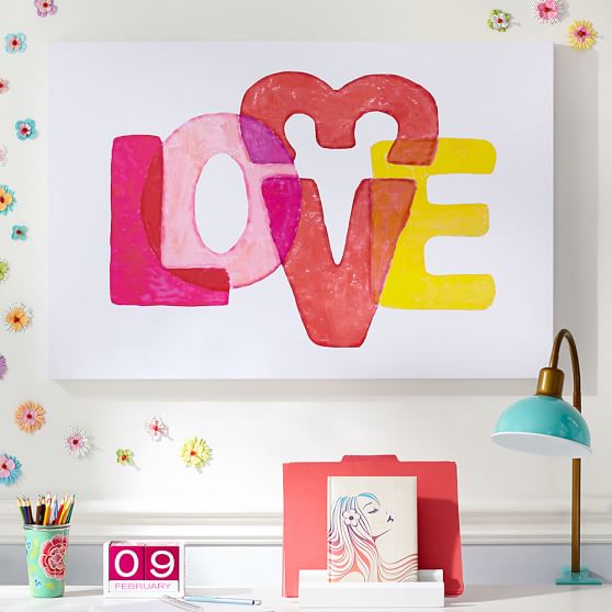 Love Canvas Wall Art PBteen