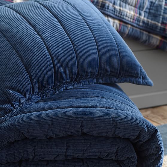 Emerson Corduroy Quilt + Sham PBteen