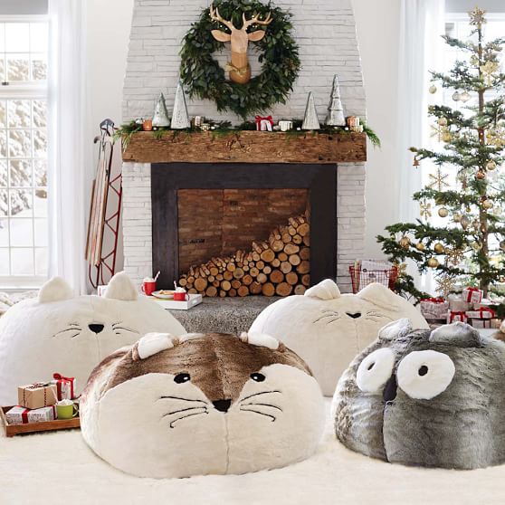 Fox FauxFur Critter Beanbag PBteen