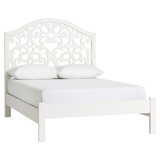 Floral CutOut Simple Bed PBteen