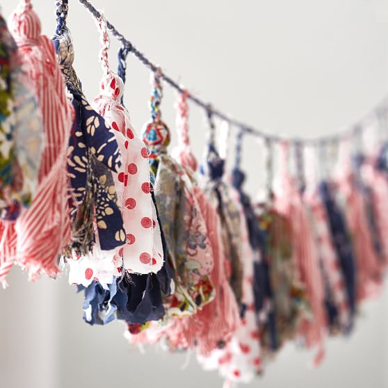 Tassels Fabric Garland PBteen