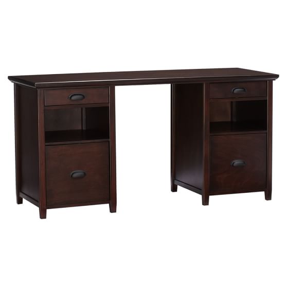 Chatham Large Storage Desk + Hutch PBteen