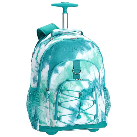 gear up ceramic pool tie dye rolling backpack c