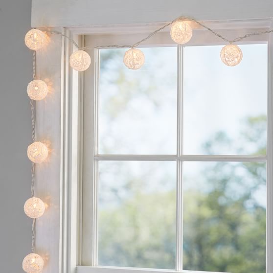 Crochet Lace String Lights PBteen