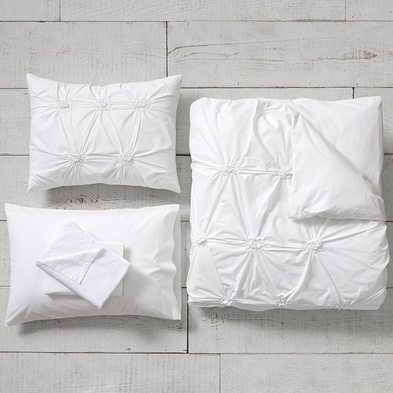organic ruched rosette duvet bedding set with duvet cover organic ruched rosette duvet bedding set with duvet cover