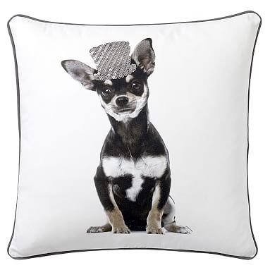 ASPCA Party Dogs Pillow Cover, Chihuahua PBteen