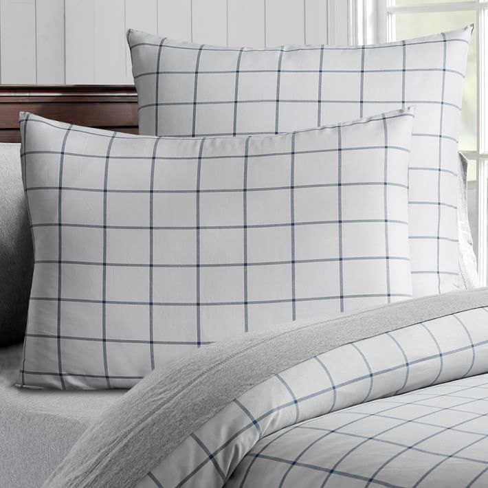 Boxter Plaid Duvet Cover Sham Pbteen