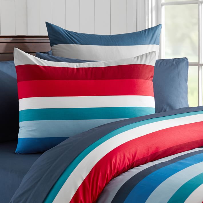 Striped Duvet Cover Twin The Duvets Sailing Stripe Duvet Cover Sham Pb