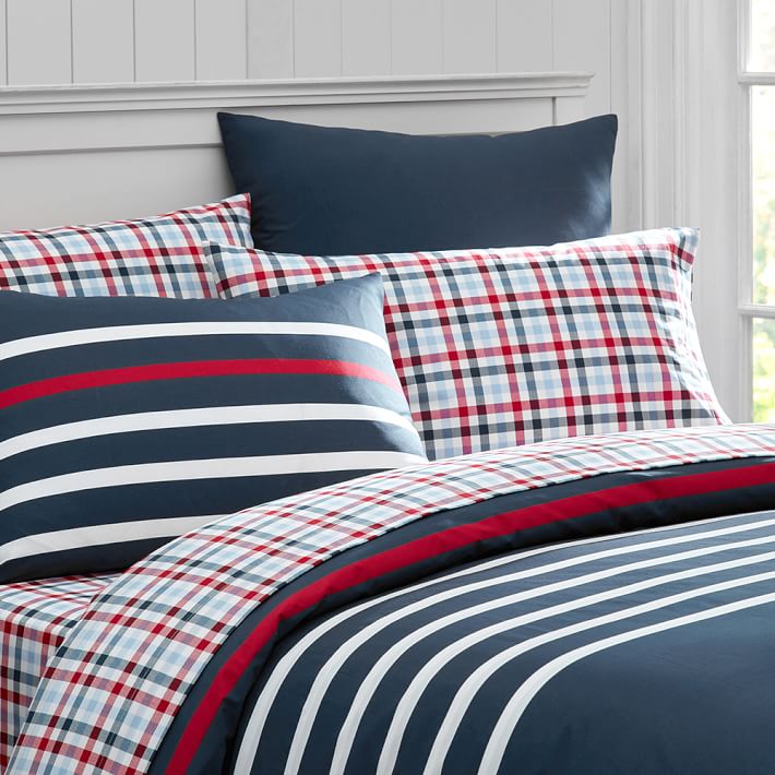 Red Duvet Cover Twin The Duvets Twin Stripe Bedding Pb