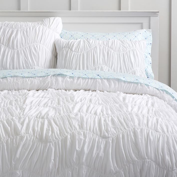 Bedroom Inspiration And Bedding Decor The Sutter White Duvet Cover