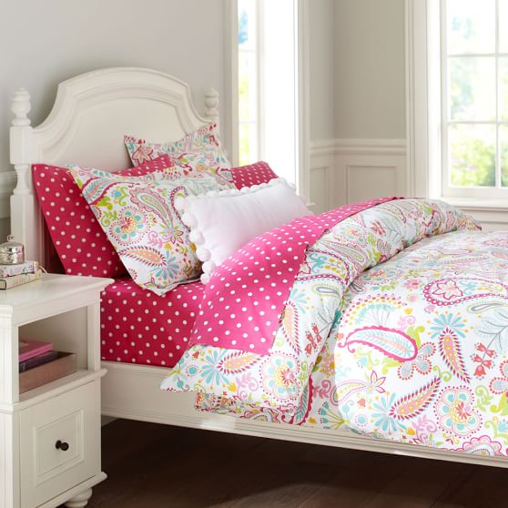 Swirly Paisley Duvet Cover Sham Pbteen View In Room Alternate
