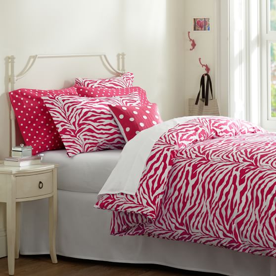 Funky Zebra Duvet Cover Pink Magenta Full Queen Pbteen Funky Zebra Duvet Cover Pink Magenta Full Queen