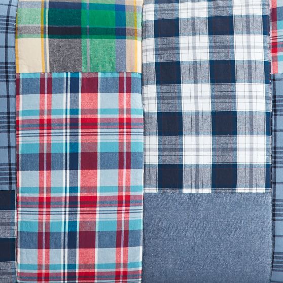 Havana Madras Patchwork Quilt + Sham PBteen