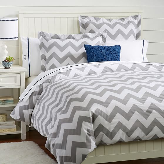 Chevron Duvet Cover Sham Pbteen Chevron Duvet Cover Sham View Larger Roll Over Image To Zoom