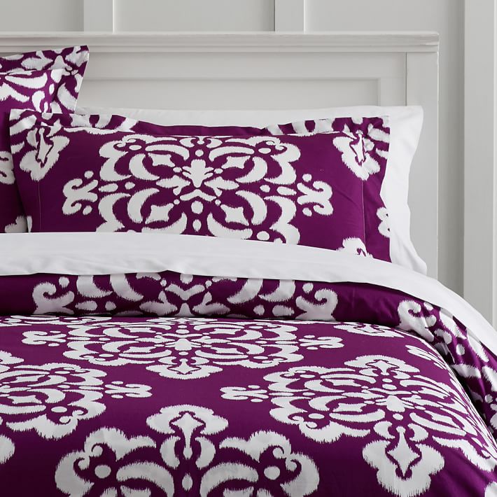Ikat Medallion Duvet Bedding Set With Cover Insert Ikat Medallion Duvet Bedding Set With Cover Insert Sham Sheet Pillow Inserts Pbteen