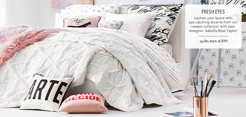 Girls Bedding Pbteen New Girls Duvets