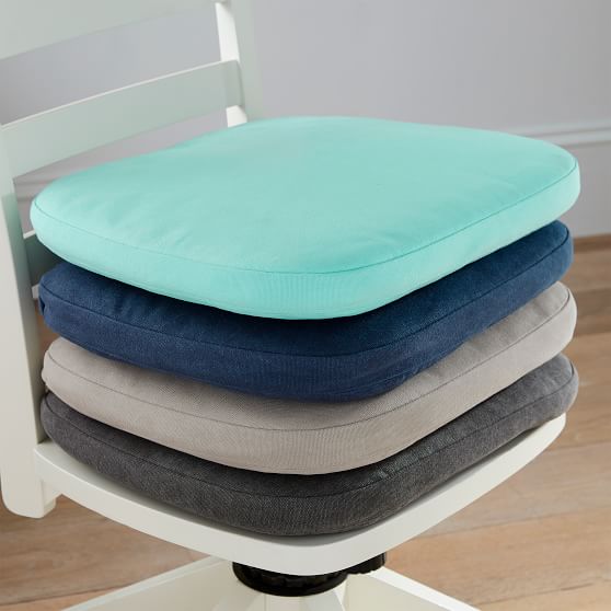 Canvas Desk Chair Cushion | PBteen